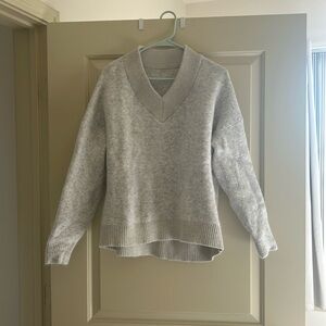 Lululemon v neck wool sweater